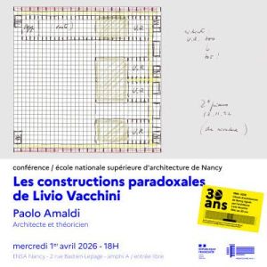 Les constructions paradoxales de Livio Vacchini